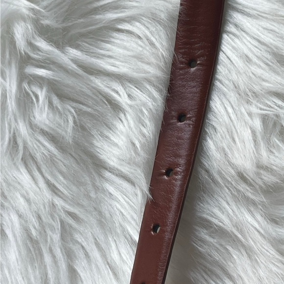 MNG By Mango womens size M leather belt - Picture 4 of 5